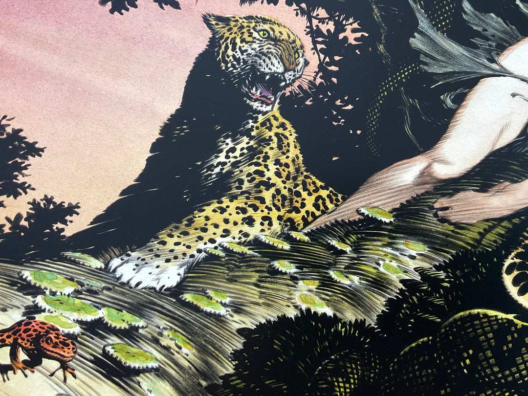 Beyond The Known Forest, She Talks With Birds - Signed Print