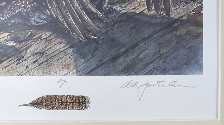 Ruffed Grouse - Signed & Remarqued Print