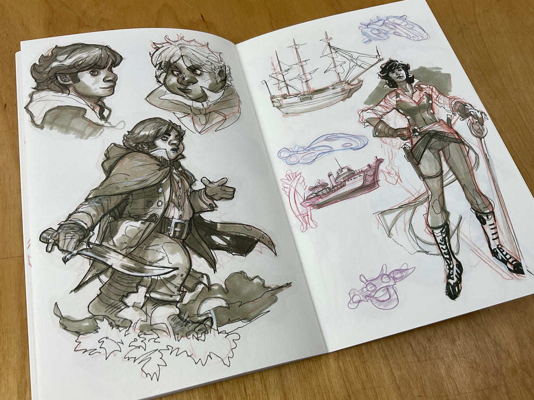 Ooh La La: A Terry Dodson Sketchbook - Signed