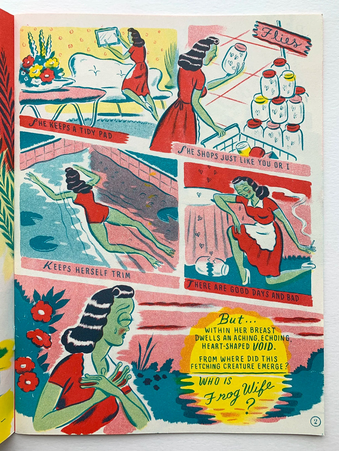 “Frog Wife” Comic Book - Signed