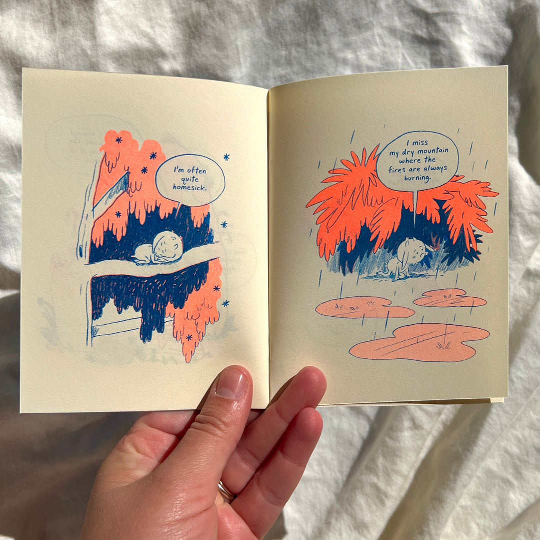 The Demon on Sourwood Mountain Riso Comic