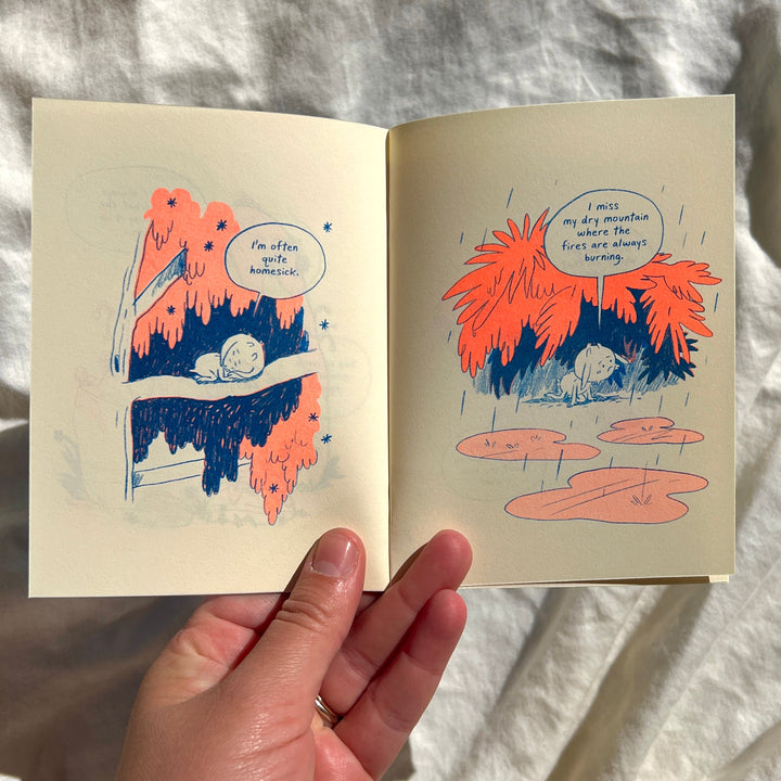 The Demon on Sourwood Mountain Riso Comic