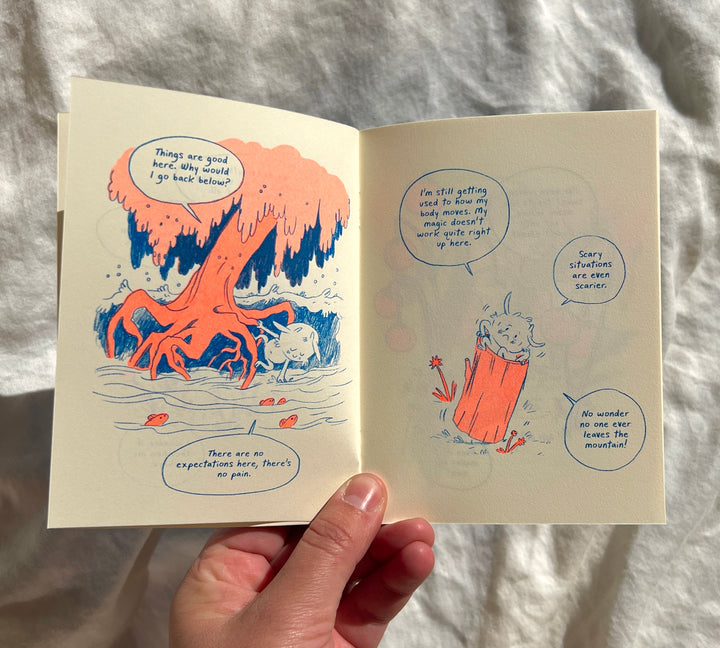 The Demon on Sourwood Mountain Riso Comic