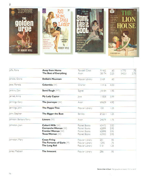 The Paperback Covers of Robert McGinnis – Stuart Ng Books