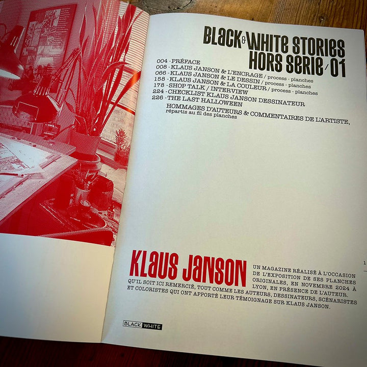 Black & White Stories Hors Serie #1 - Klaus Janson