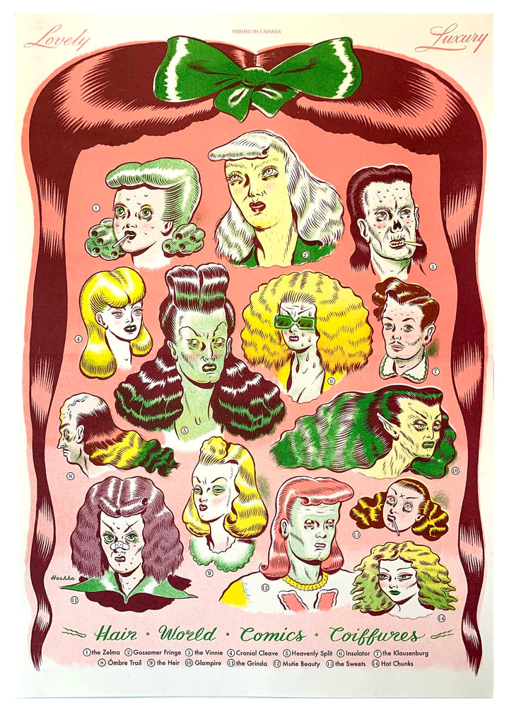 “Hair World Comics” Signed & Numbered Limited Edition Comic Pack