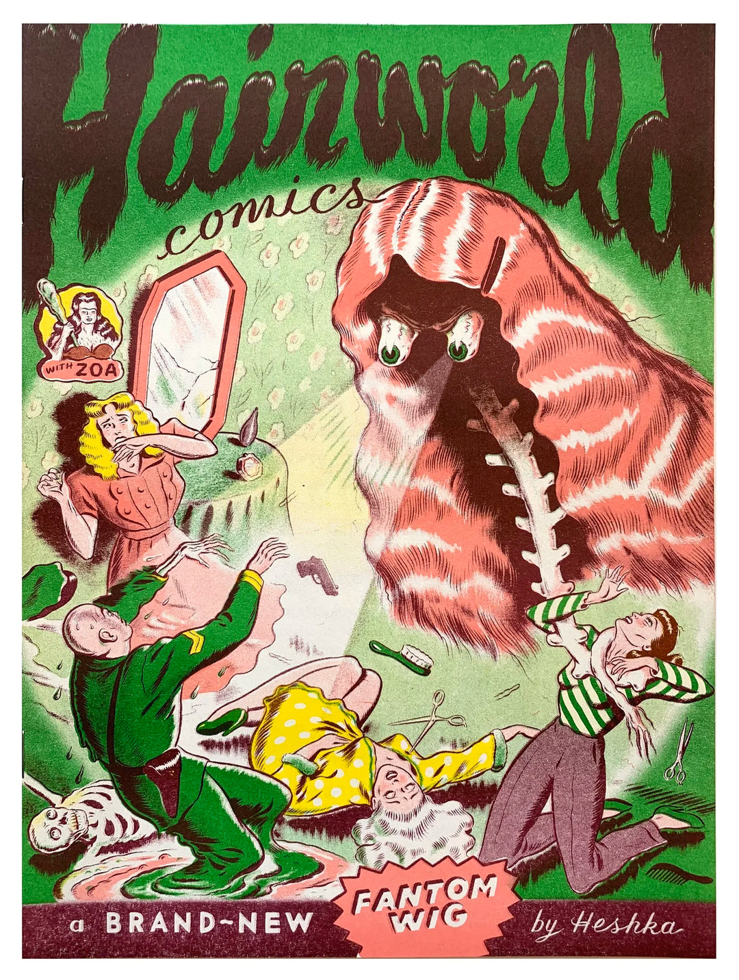 “Hair World Comics” Signed & Numbered Limited Edition Comic Pack