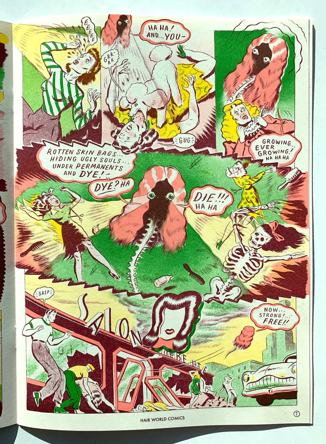 “Hair World Comics” Signed & Numbered Limited Edition Comic Pack