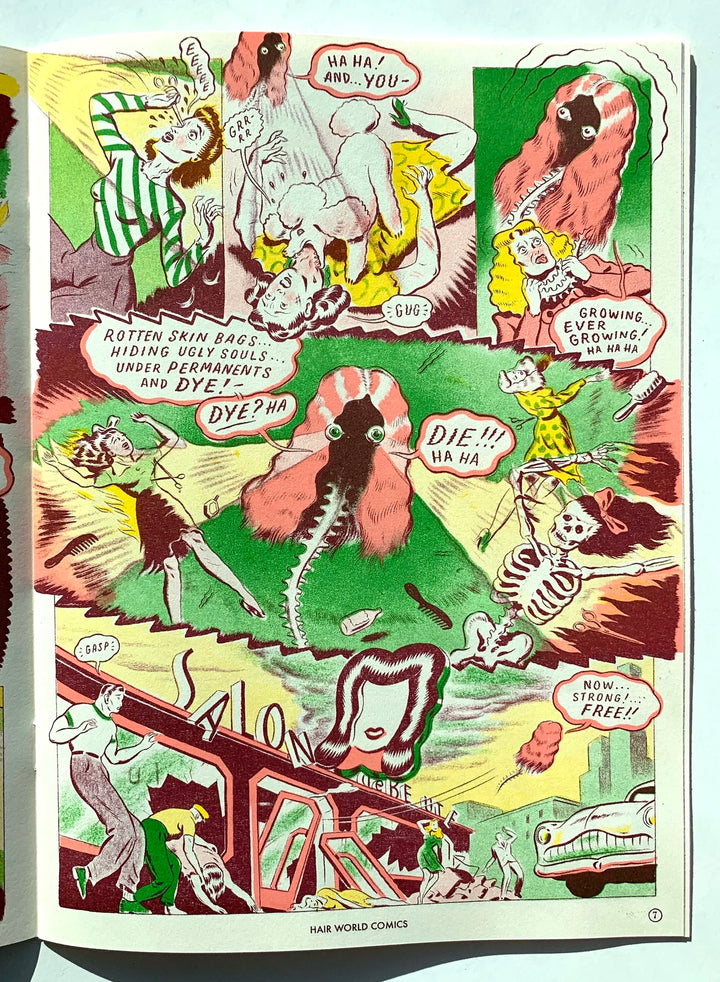 “Hair World Comics” Signed & Numbered Limited Edition Comic Pack