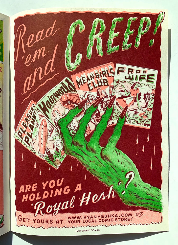 “Hair World Comics” Signed & Numbered Limited Edition Comic Pack