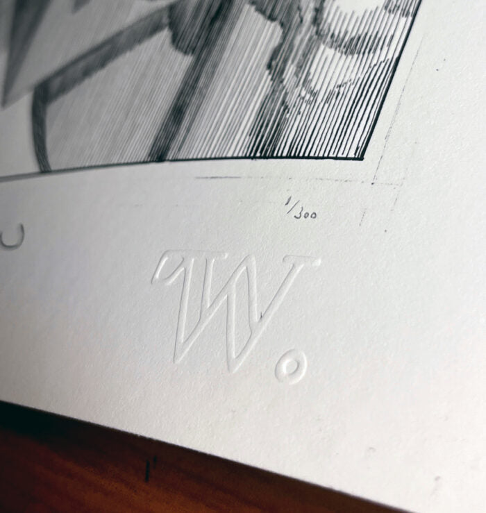 Frankenstein "Lost in Darkness and Distance" Artist Edition - Limited Edition Print