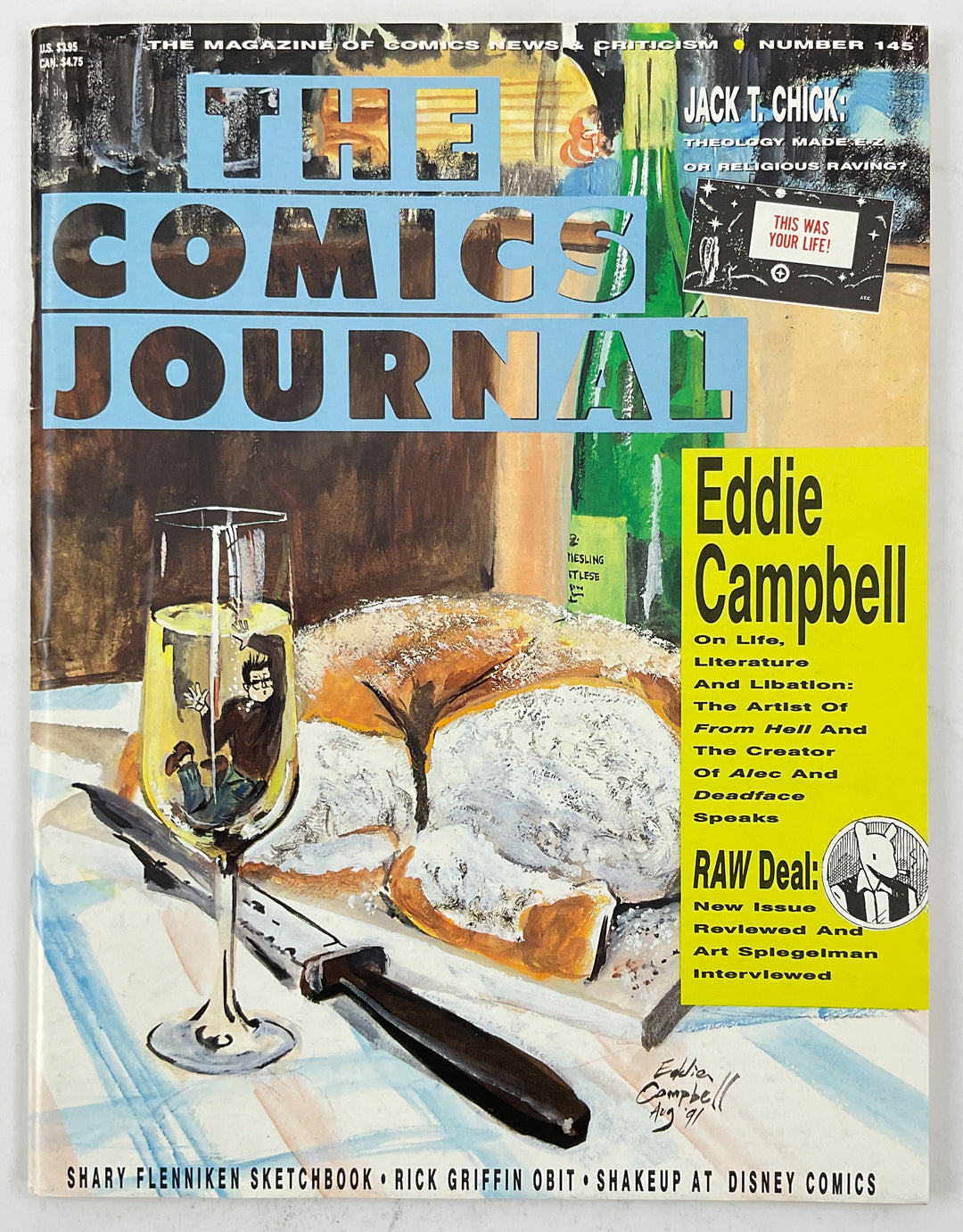 The Comics Journal #145