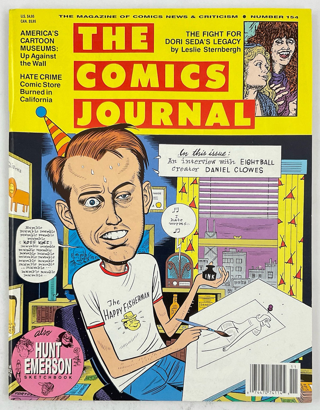 The Comics Journal #154 - Dan Clowes Interview