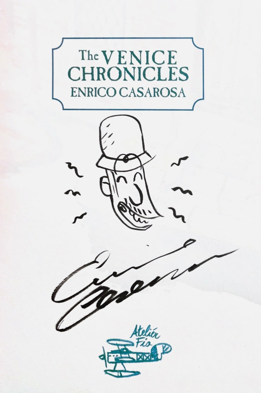 The Venice Chronicles - Signed with a Drawing