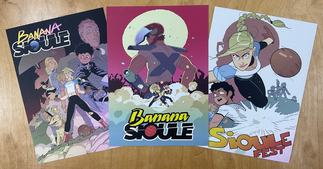 Banana Sioule Signed & Numbered Hardcover Omnibus - In English!