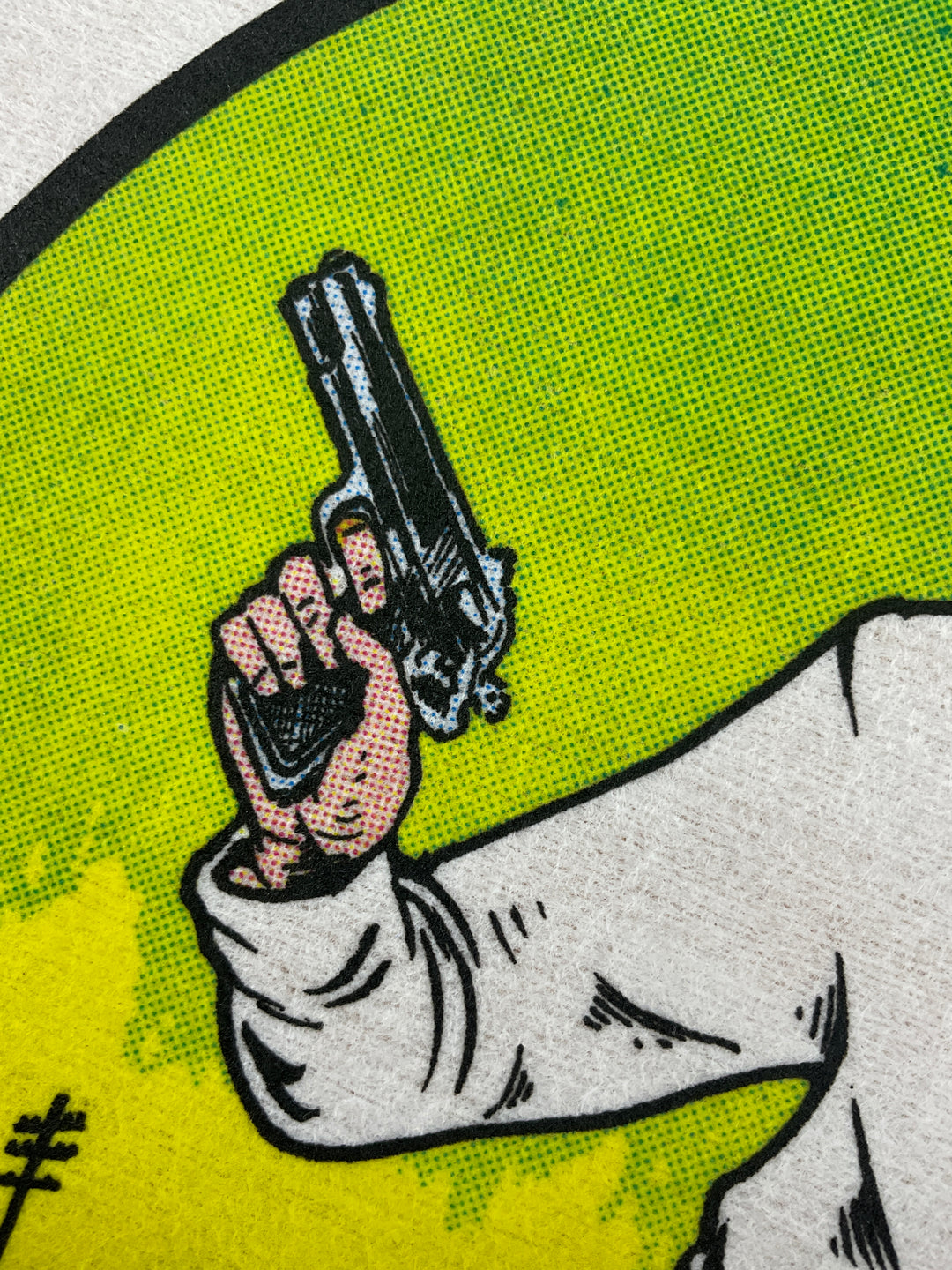 Flaming Carrot: Armed and Ludicrous - Signed & Numbered Print on Fabric