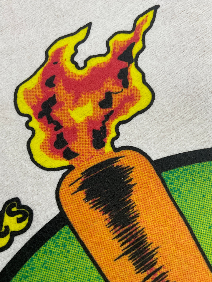 Flaming Carrot: Armed and Ludicrous - Signed & Numbered Print on Fabric