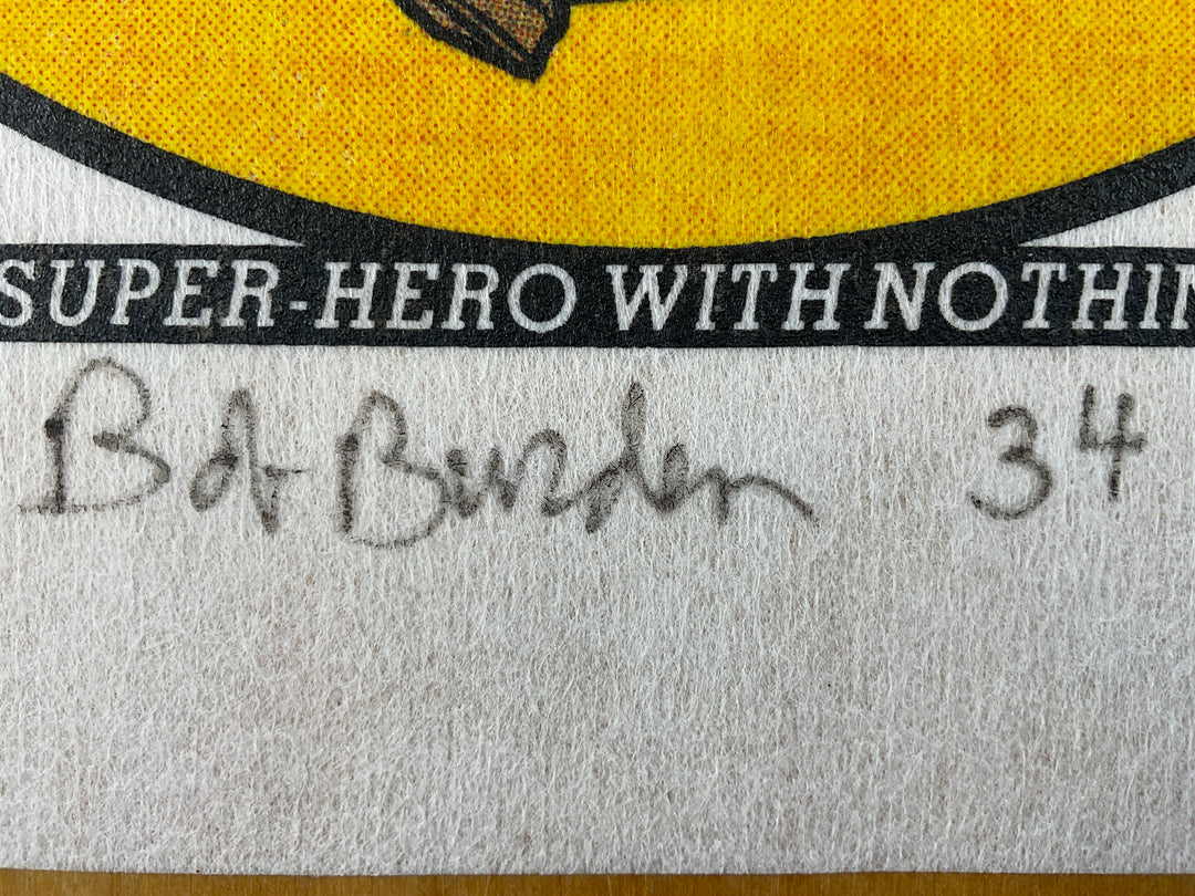 Flaming Carrot: The Superhero with Nothing to Lose! - Signed & Numbered Print on Fabric