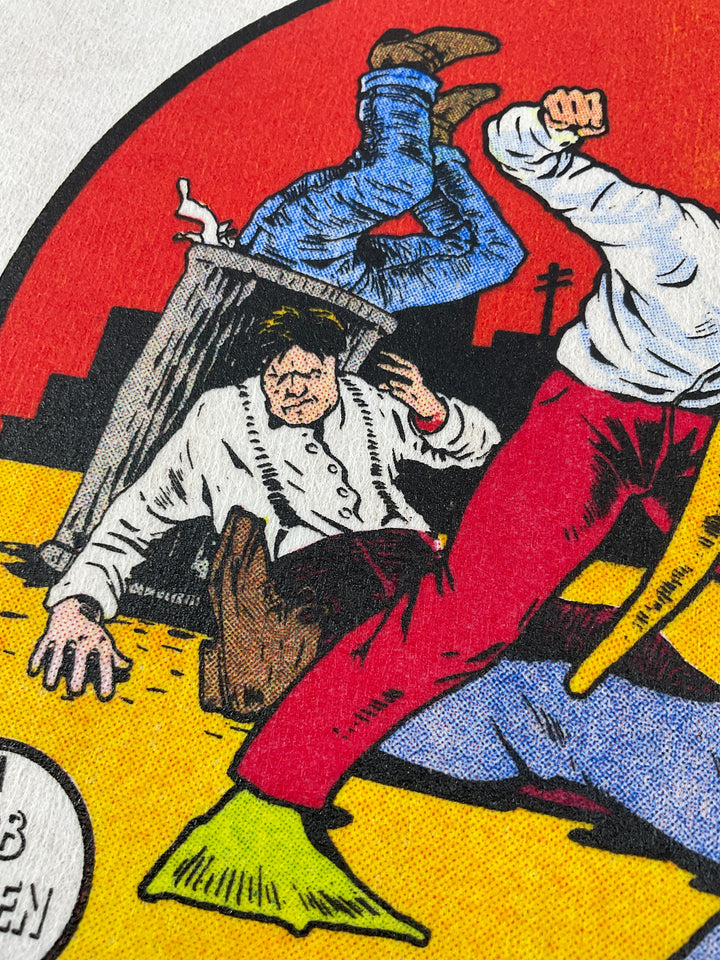 Flaming Carrot: The Superhero with Nothing to Lose! - Signed & Numbered Print on Fabric