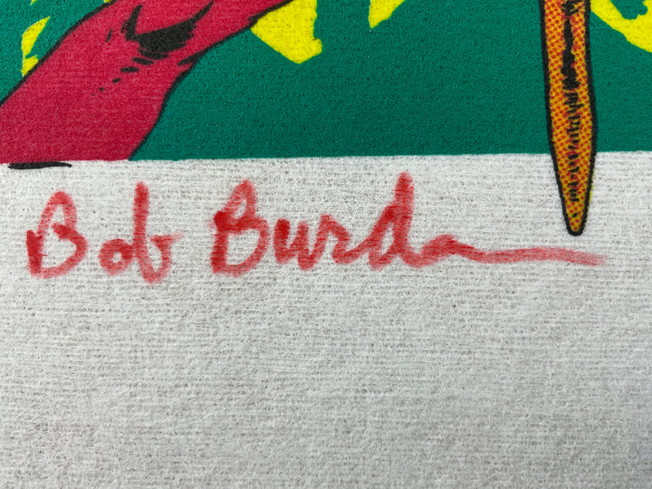Flaming Carrot: The Wild Shall Wild Remain! - Signed & Numbered Print on Fabric