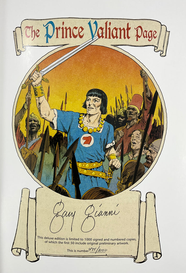 The Prince Valiant Page - Signed & Numbered Deluxe Edition