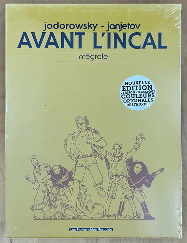 Avant l'Incal Integrale - Limited Edition Oversized Deluxe Hardcover with Slipcase