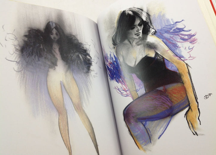 Inspire: Collected Drawings, Paintings & Digital Works of Viktor Kalvachev - Hardcover Edition - with a Signed Headsketch