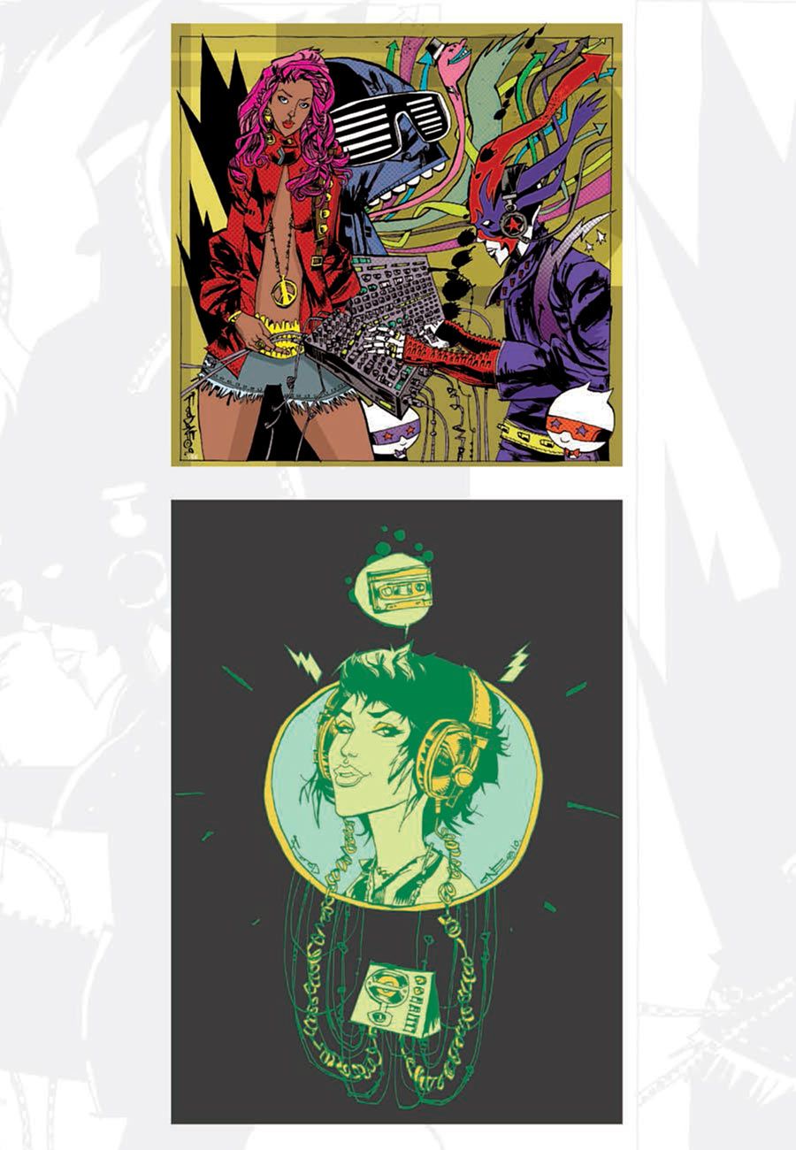 Visual Funk: Jim Mahfood Art