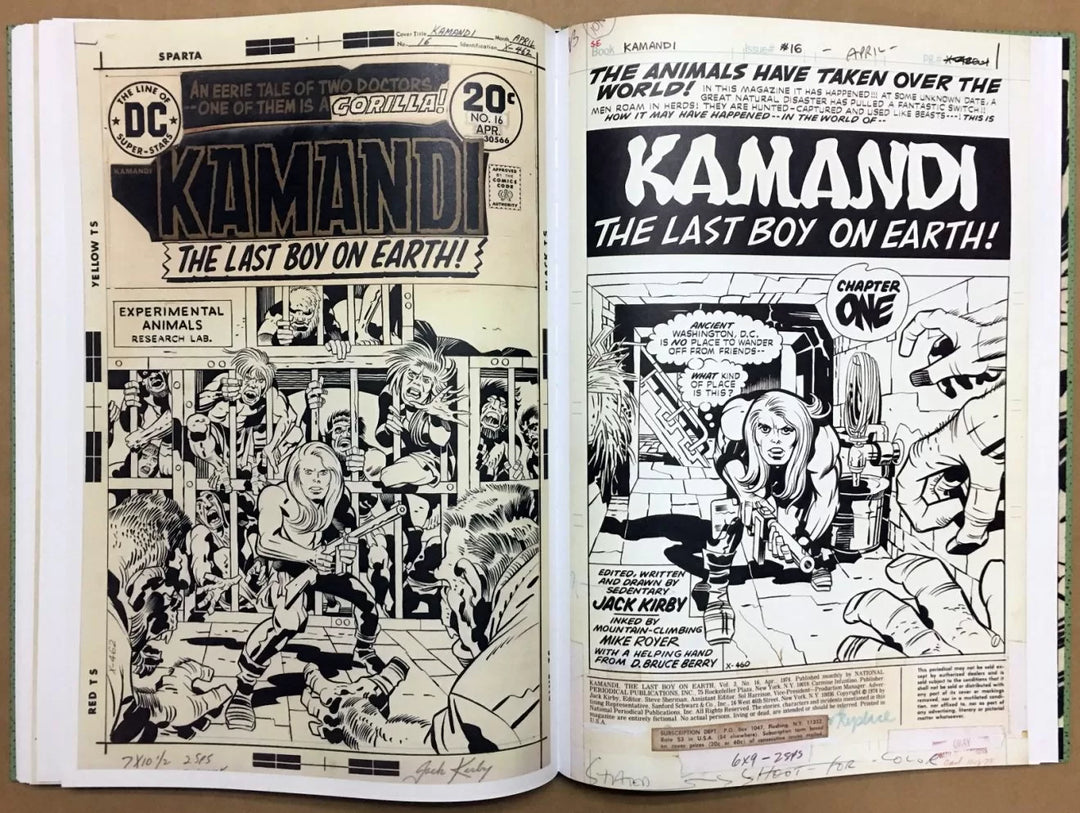 Jack Kirby's Kamandi, The Last Boy on Earth, Vol. 2: Artist's Edition