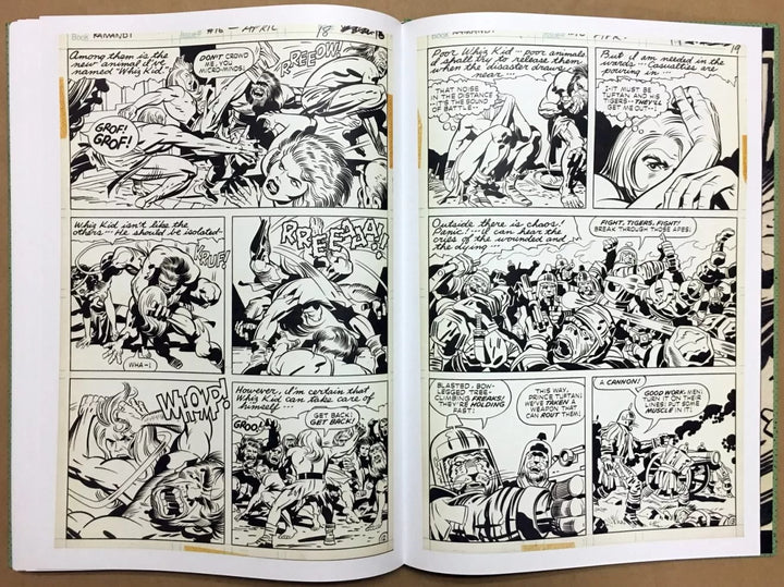 Jack Kirby's Kamandi, The Last Boy on Earth, Vol. 2: Artist's Edition