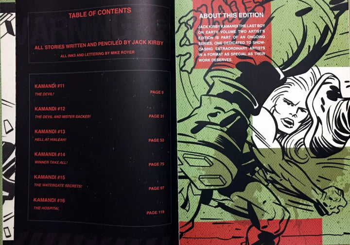 Jack Kirby's Kamandi, The Last Boy on Earth, Vol. 2: Artist's Edition