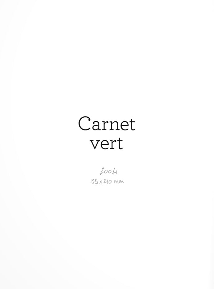Juillard Carnets Secrets (2004-2020)