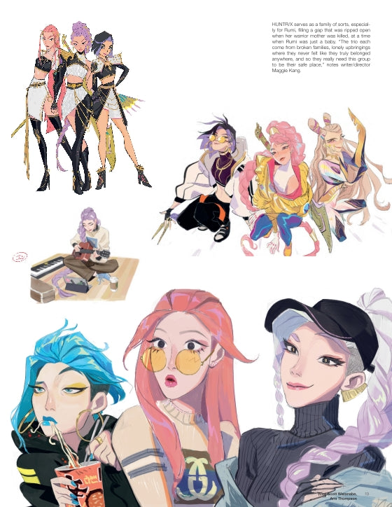 The Art of KPop Demon Hunters: Platinum Edition