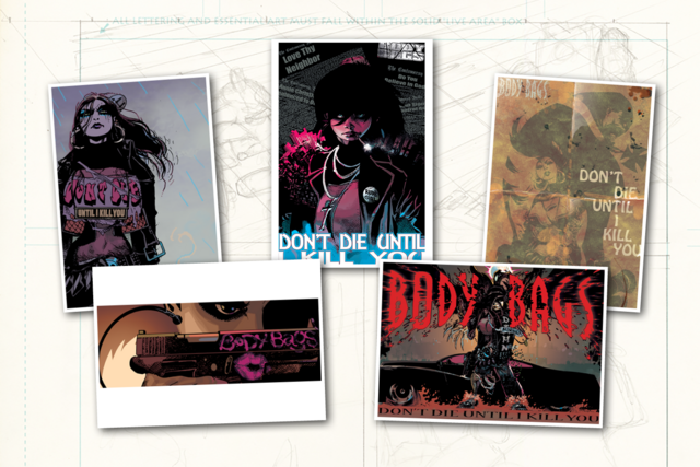 Jason Pearson's Body Bags 5-Print Set - Set B