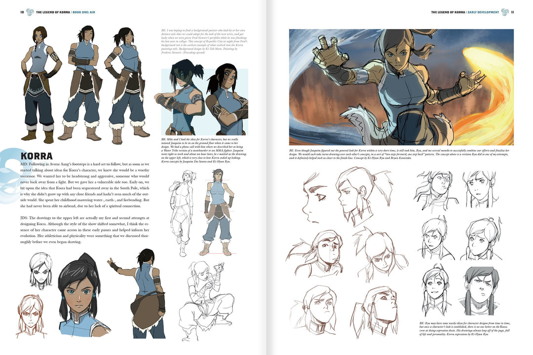The Legend of Korra: The Art of the Animated Series, Book 1: Air - Second Edition