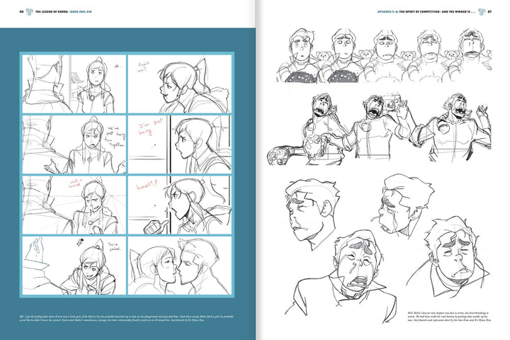 The Legend of Korra: The Art of the Animated Series, Book 1: Air - Second Edition