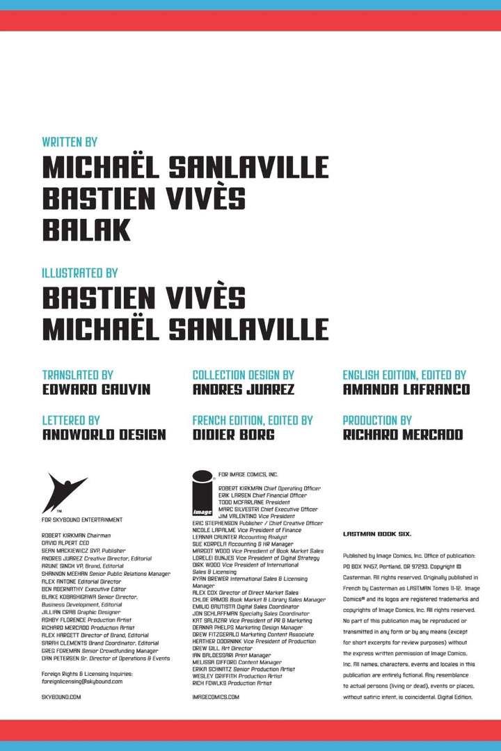 Lastman Book 6 (New English Edition)