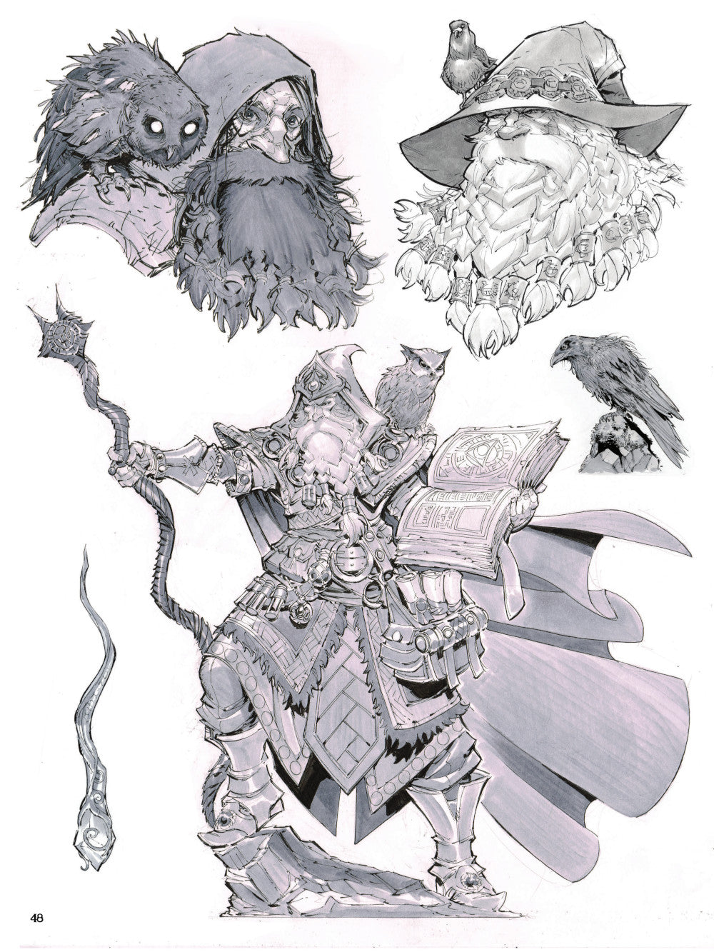 Max Dunbar Fantasy Art - Signed