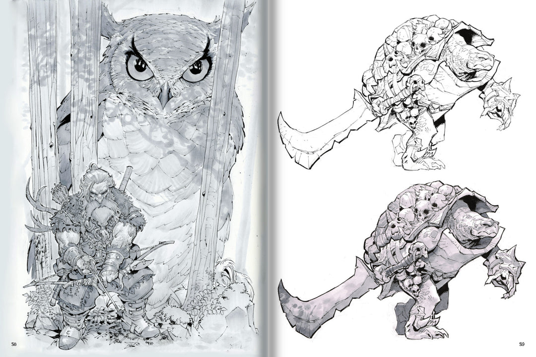 Max Dunbar Fantasy Art - Signed