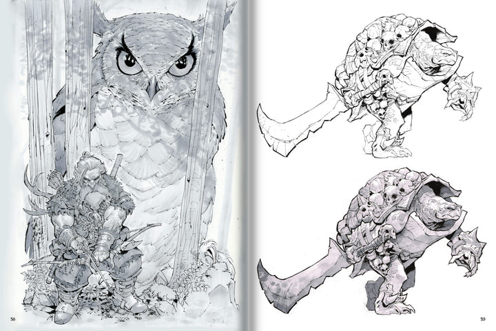 Max Dunbar Fantasy Art - Signed