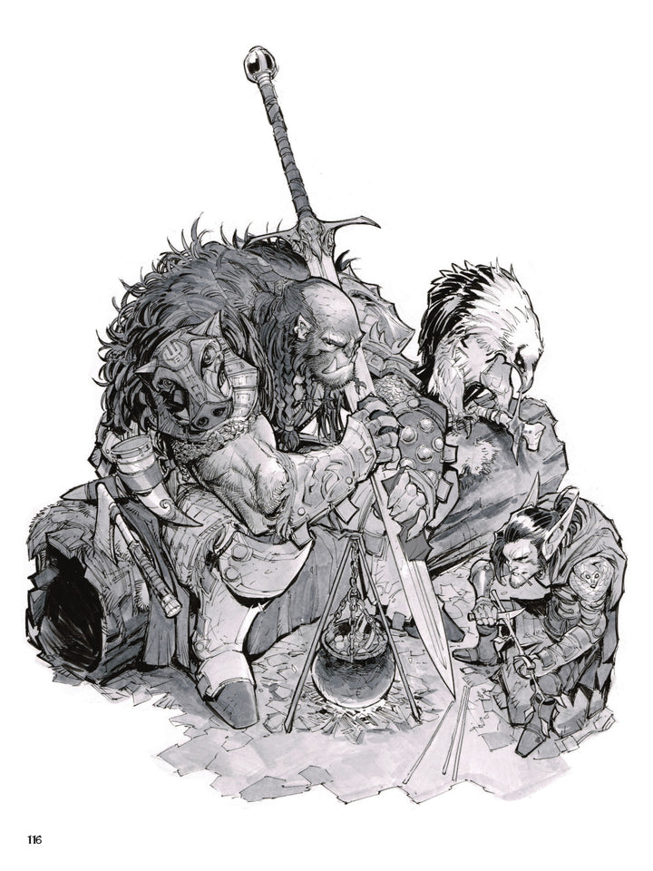 Max Dunbar Fantasy Art - Signed