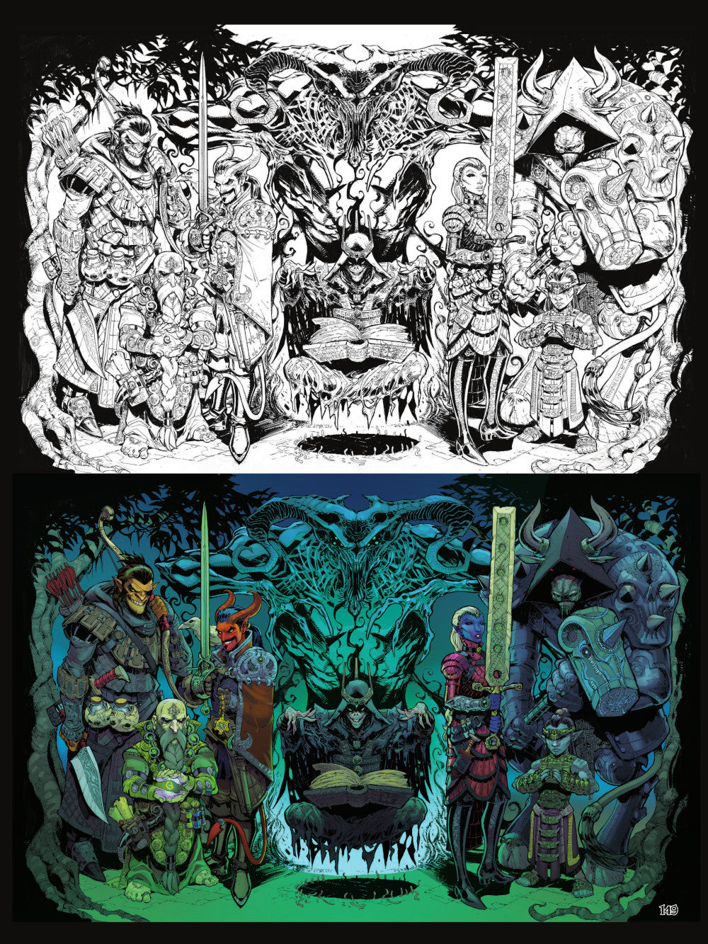 Max Dunbar Fantasy Art - Signed