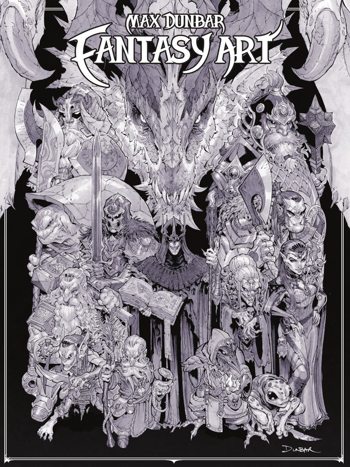 Max Dunbar Fantasy Art - Signed