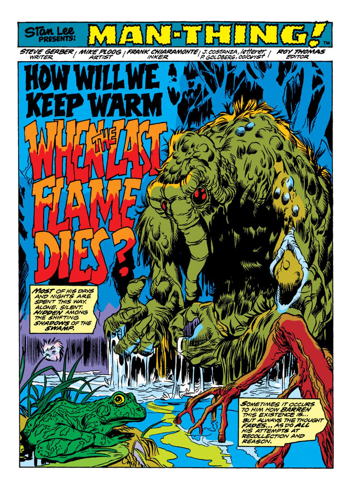 Man-Thing by Steve Gerber: The Complete Collection Vol. 2
