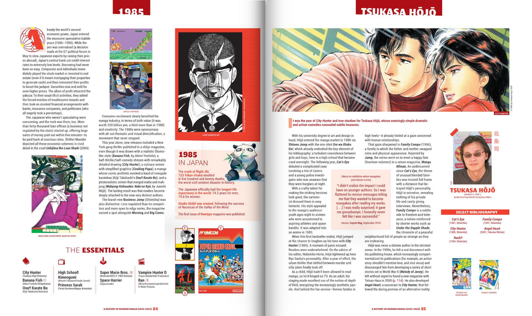 A History of Modern Manga (1952-2022)