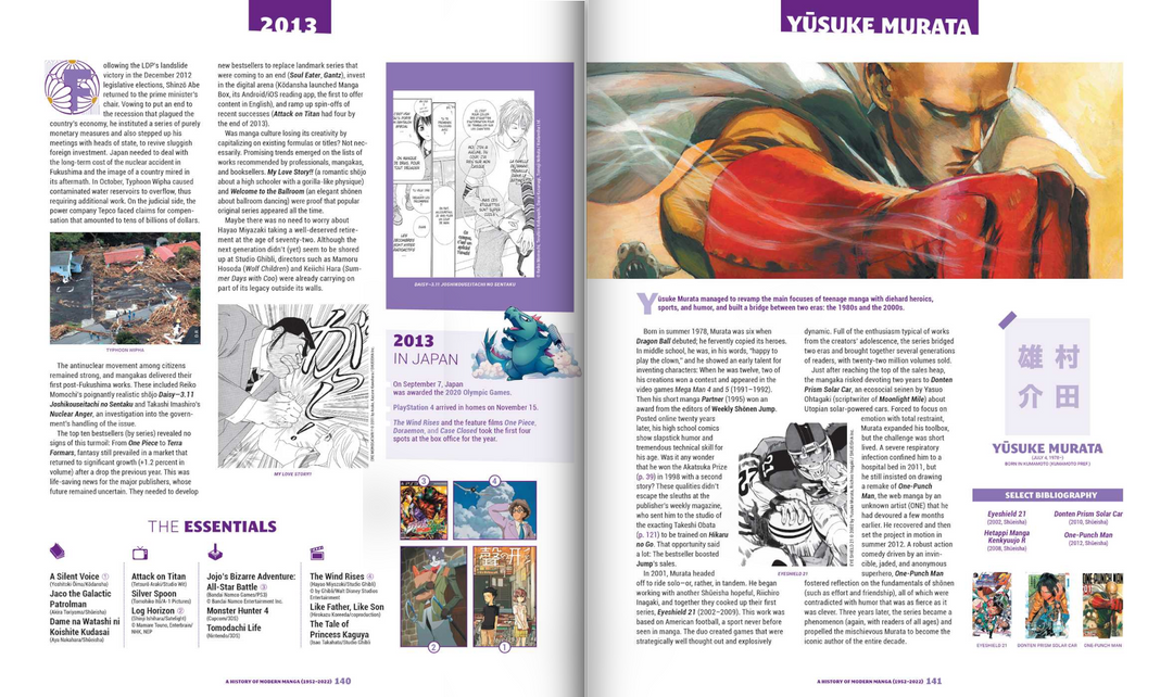 A History of Modern Manga (1952-2022)