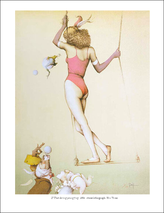 Michael Parkes: Stone Lithographs and Bronze Sculptures 1982-1996