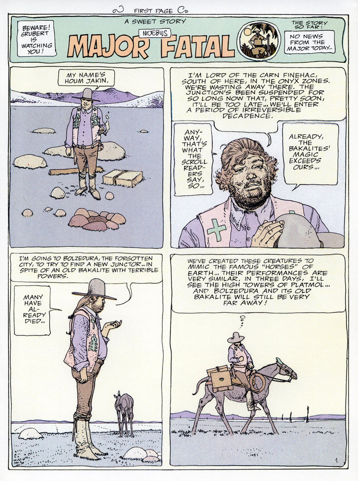 Moebius 3: The Airtight Garage - First Printing