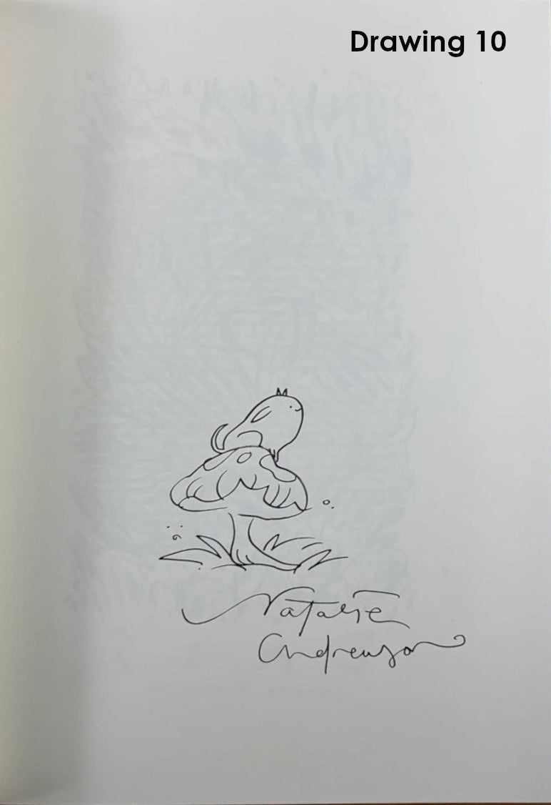 Dreaming in Color - Signed with a Drawing