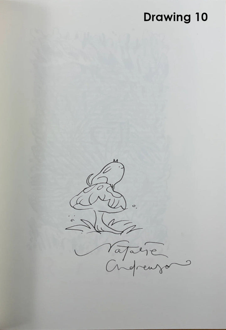 Dreaming in Color - Signed with a Drawing